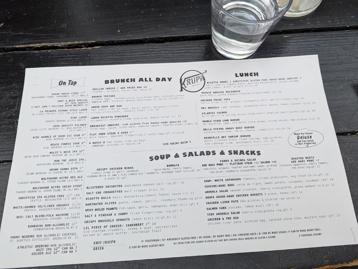 Krupa Grocery Menu - Image 5